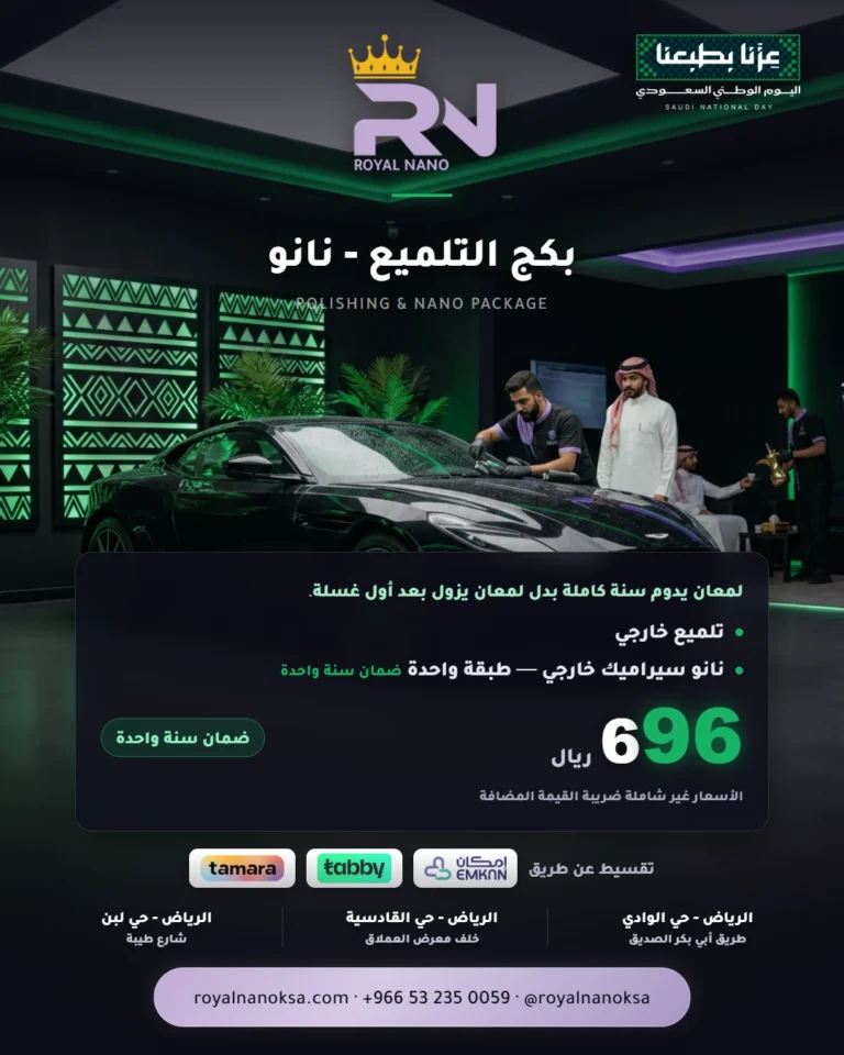 بكج التلميع – نانو — POLISHING & NANO PACKAGE