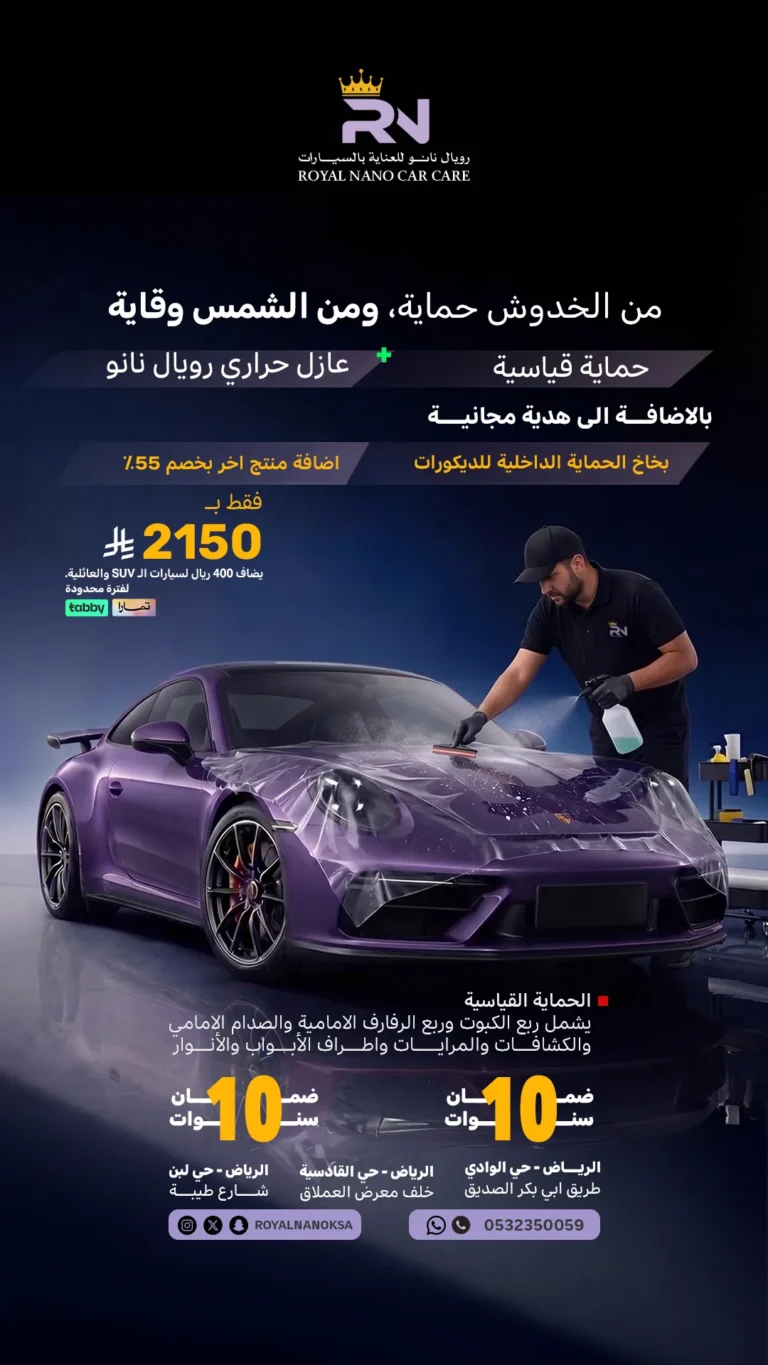 حماية قياسية + عازل حراري — STANDARD PPF + THERMAL FILM